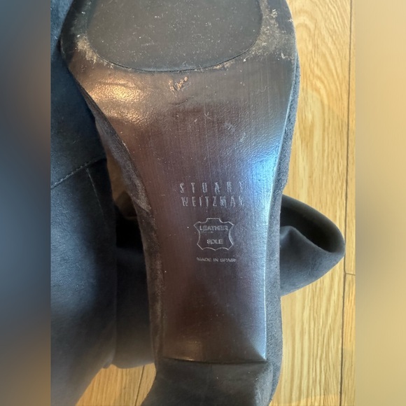 Stuart Weitzman thigh high long women’s heel boots sz 7 - Picture 7 of 8